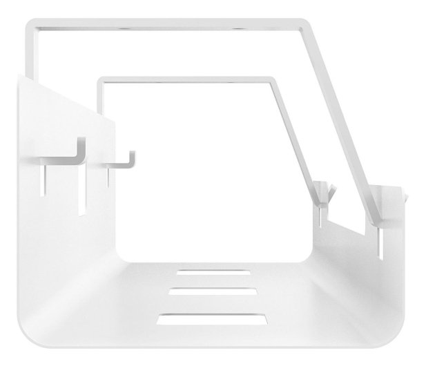 MOZOS OCUD11-WH ORGANIZER KABLI POD BLAT BIURKA BIAŁY - 1239348 - zdjęcie 4